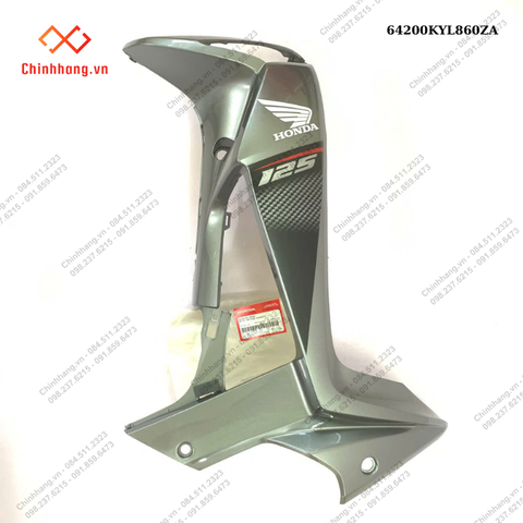 Bộ ốp yếm phải-BỘ NHỰA FUTURE X 2010 MÀU XÁM