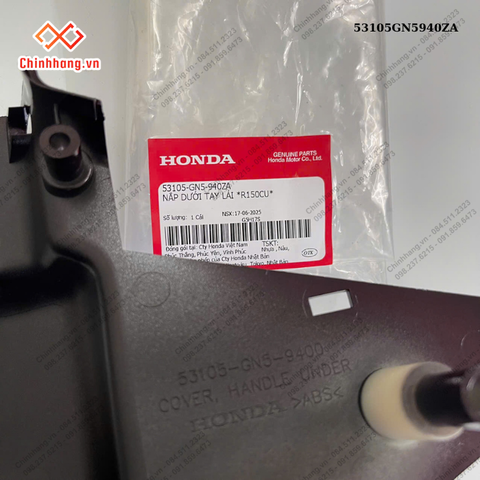 Nắp dưới tay lái *R150CU*-BỘ NHỰA DREAM 100-2009