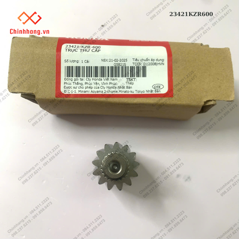 Trục thứ cấp SH 125 / 150 / AIR BLADE 125,LEAD 125