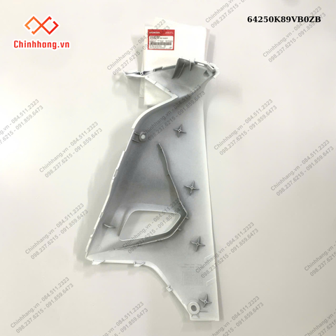 Bộ ốp ống yếm trái *NHB55P*-BỘ NHỰA Wave Alpha 110cc năm 2024 Phiên bản cổ điển Màu Vàng