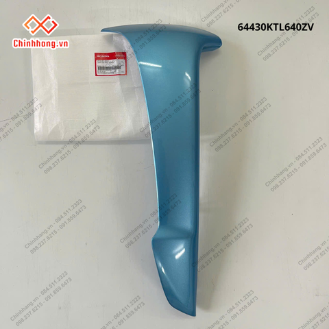 Cánh yếm phải *B203M*-Bộ nhựa Wave Alpha 2016 xanh nhạt