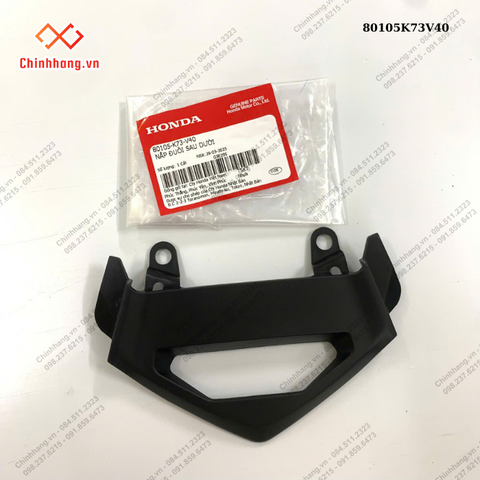 Nắp đuôi sau dưới-Bộ nhựa Future 125-2019 màu trắng