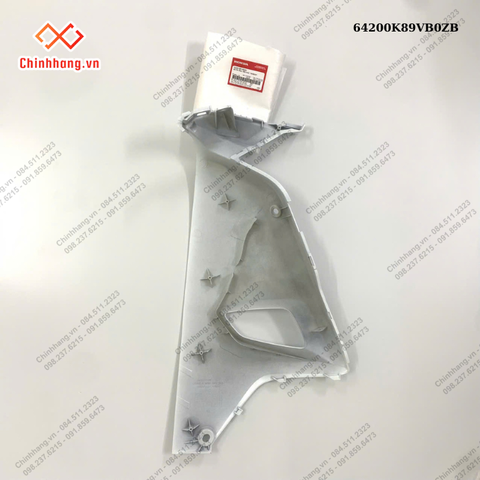 Bộ ốp ống yếm phải *NHB55P*-BỘ NHỰA Wave Alpha 110cc năm 2024 Phiên bản cổ điển Màu Vàng