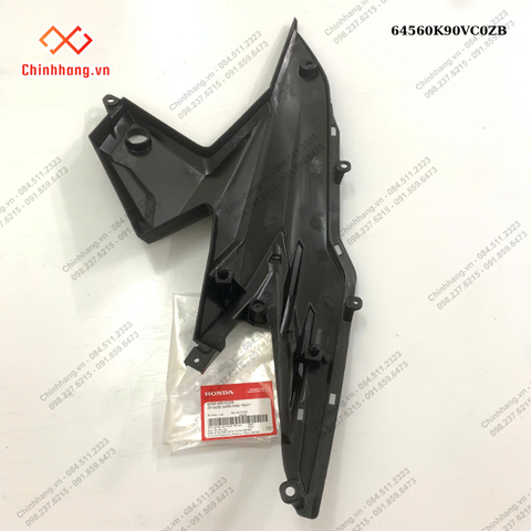 Ốp dưới sườn phải *NH1*-BỘ NHỰA WAVE 110 RSX 2023 ĐỎ ĐEN ĐĨA