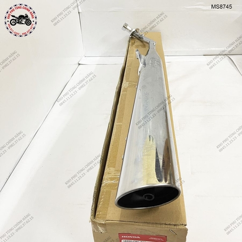 Ống xả/ Pô vát xe Dream 100cc (kiểu Thái)