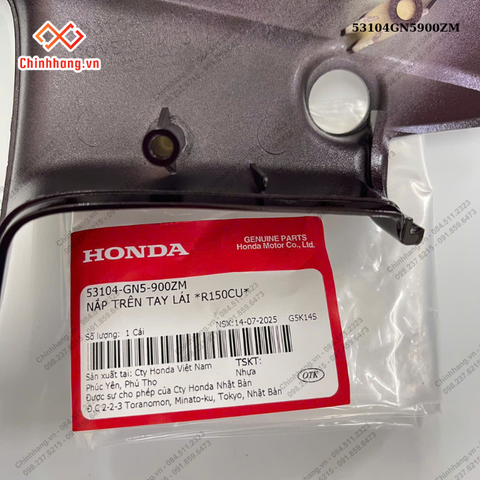 Nắp trên tay lái *R150CU*-BỘ NHỰA DREAM 100-2009