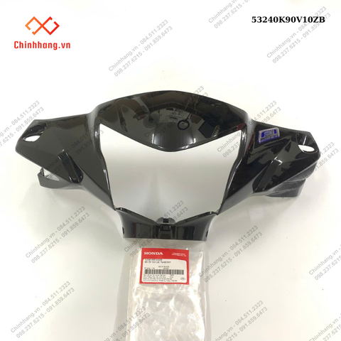 Bộ ốp tay lái trước *NHB25M*-BỘ NHỰA WAVE 110 RSX 2023 ĐỎ ĐEN