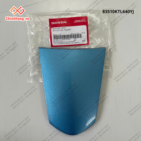 Ốp đuôi sau *B203M*-Bộ nhựa Wave Alpha 2016 xanh nhạt