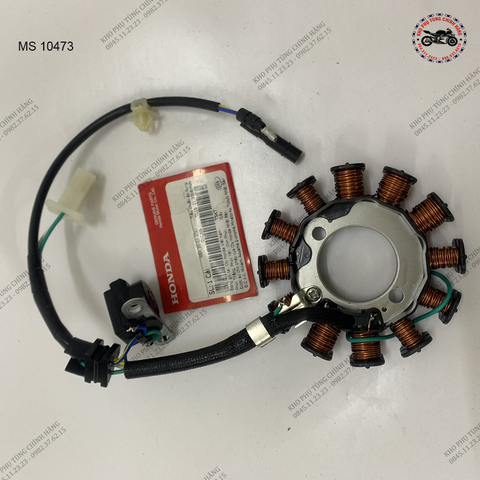 Cuộn dây máy phát điện xe Wave 110 đời 2009-2014 ( Mã 10473)