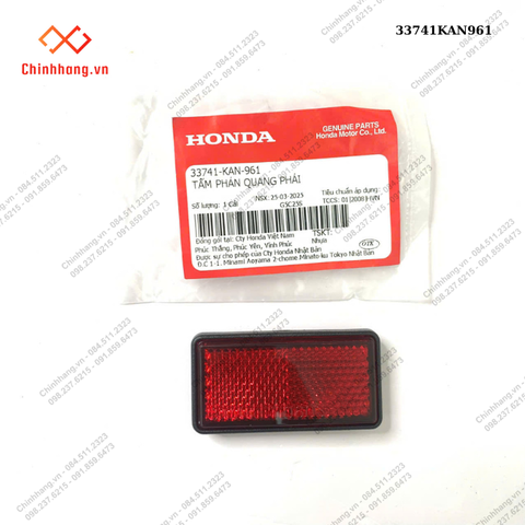 Tấm phản quang sau HONDA WINNER, AIR BLADE 110, CLICK 110, FUTURE