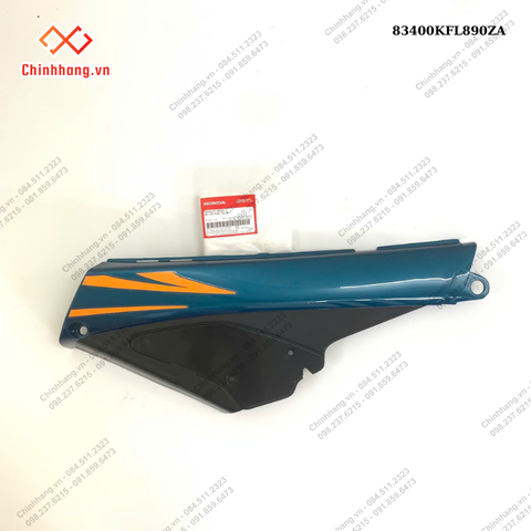 Bộ cốp phải *B154*-BỘ NHỰA FUTURE1 XANH DƯƠNG