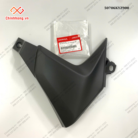 Tấm bảo vệ giá để chân sau trái-Bộ nhựa Future 125-2019 màu trắng