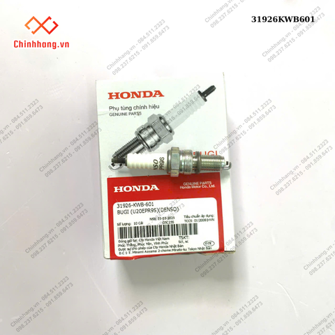 Bugi (U20EPR9S)(DENSO) Honda Wave 110cc / Blade 110cc / Future 110cc