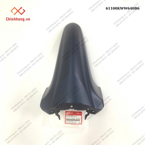 Chắn bùn A trước *PB434M*-BỘ NHỰA WAVE 110-2024 XANH TÍM CỔ ĐIỂN