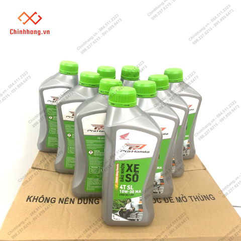 Thùng dầu động cơ xe số SL-MA10W-30 0.8L
