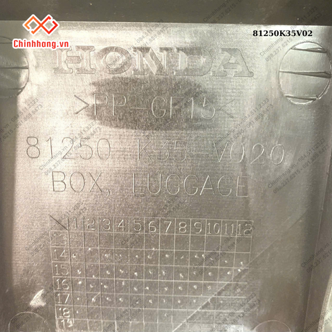 Hộp chưa đồ HONDA Pcx 125