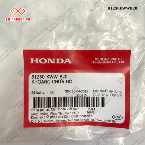 Thùng Đồ Wave S110,Rs 110, Rsx110