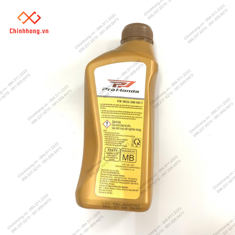 Dầu nhờn xe ga 0.8l