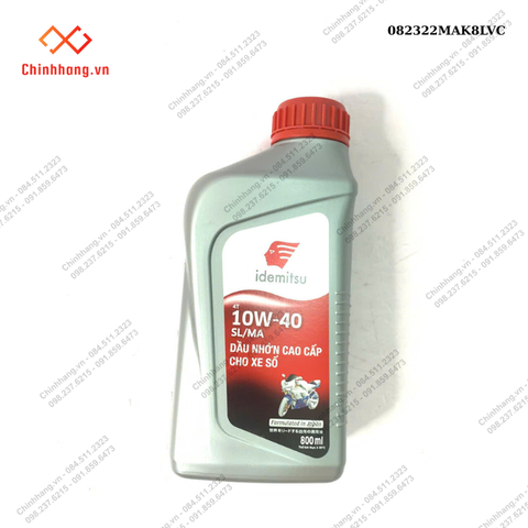 HỘP dầu động cơ xe số SL-MA10W-30 0.8L