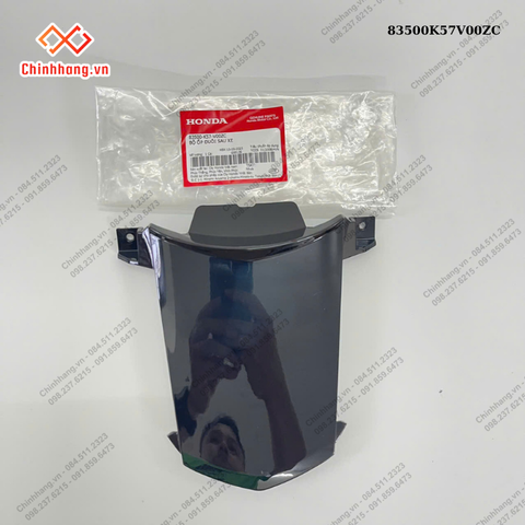 Bộ ốp đuôi NHB25M-BỘ NHỰA WAVE BLADE SỐ TRẮNG ĐEN THƯỜNG