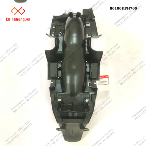 Chắn bùn sau-BỘ NHỰA FUTURE X 2010 MÀU XÁM