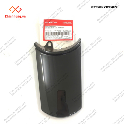 ốp giữa đuôi sau *NHA69P*-BỘ NHỰA Click màu đen-2010