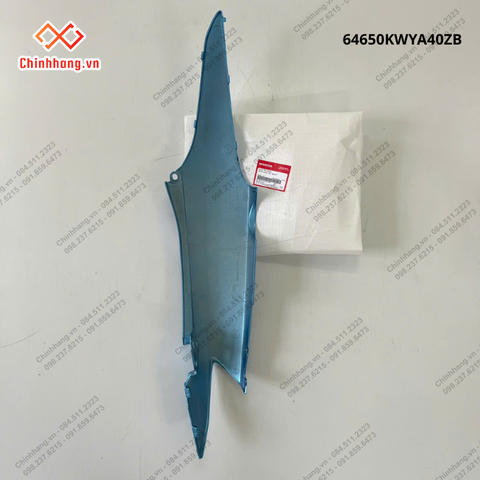 Bộ ốp sườn trái *B203M*-Bộ nhựa Wave Alpha 2016 xanh nhạt