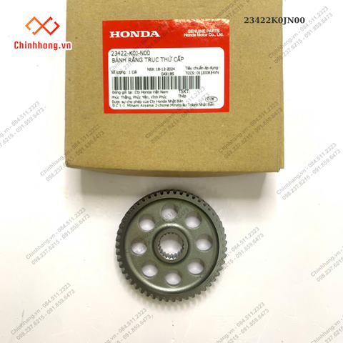 Bánh răng trục thứ cấp HONDA Vision 110 Fi 2021+