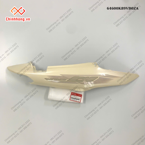 Bộ ốp sườn phải *Y229P*-BỘ NHỰA Wave Alpha 110cc năm 2024 Phiên bản cổ điển Màu Vàng