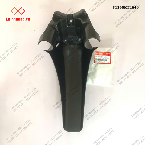 BỘ NHỰA WAVE Alpha 100- 2013 Màu Trắng-Chắn bùn B trước