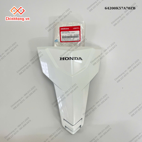 Bộ ốp trước trên *NHB55P*-BỘ NHỰA WAVE BLADE SỐ TRẮNG ĐEN THƯỜNG