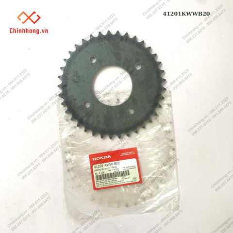 Nhông tải sau (37răng) WAVE S 110