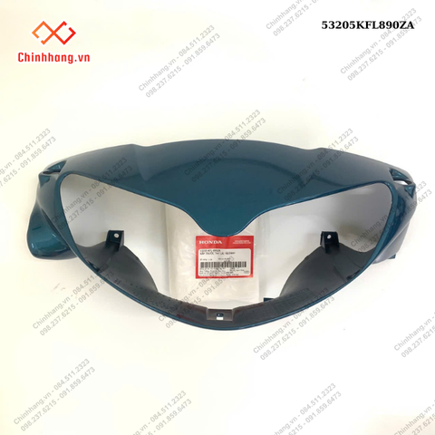 Nắp trước tay lái *B154M*-BỘ NHỰA FUTURE1 XANH DƯƠNG