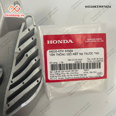 Tấm thông gió mặt nạ trước *NH-BỘ NHỰA FUTURE Neo GT-2006 đen chữ Future Neo vàng ánh