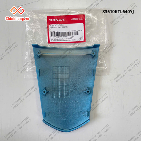 Ốp đuôi sau *B203M*-Bộ nhựa Wave Alpha 2016 xanh nhạt