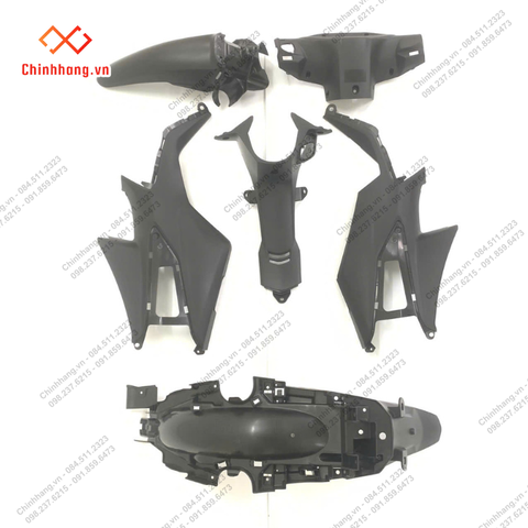 BỘ NHỰA NHÁM ĐEN-BỘ NHỰA WAVE 110-2024 XANH TÍM CỔ ĐIỂN