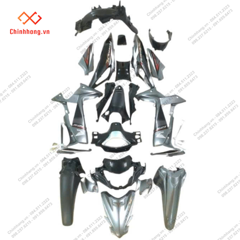 BỘ NHỰA FUTURE X 2010 MÀU XÁM