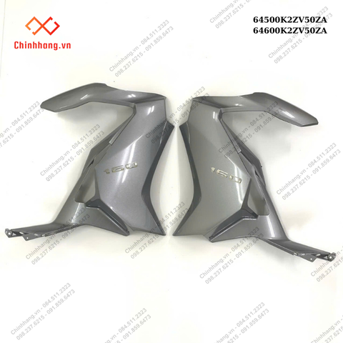 BỘ Mặt nạ trước trái phải *TYPE2*-BỘ NHỰA ABL160 BẢN ĐẶC BIỆT-XANH XÁM ĐEN-2022