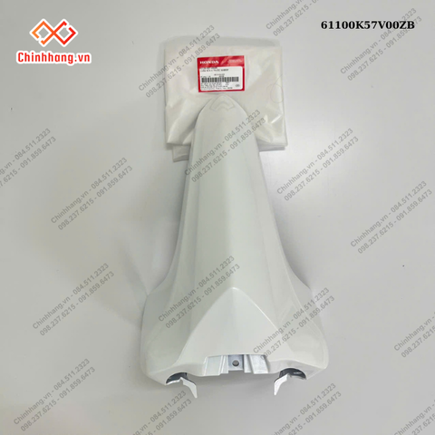 Chắn bùn A trước NHB55P-BỘ NHỰA WAVE BLADE SỐ TRẮNG ĐEN THƯỜNG