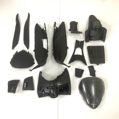 BỘ NHỰA ĐEN NHÁM-BỘ NHỰA PCX-2012- màu NÂU ĐEN