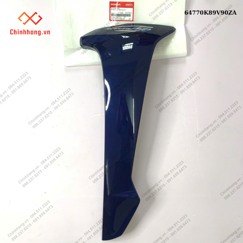 BỘ NHỰA Wave Alpha 110cc năm 2024-MÀU XANH-Bộ cánh yếm trái*PB421M*