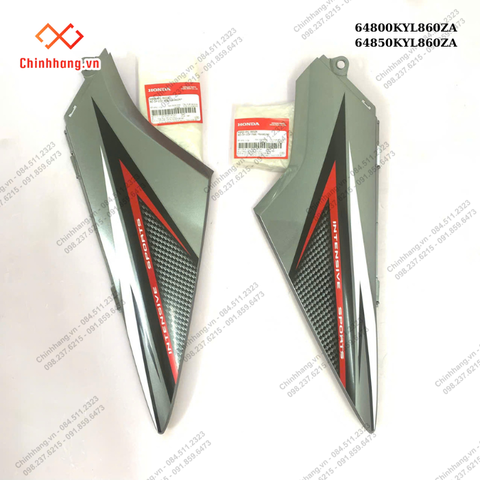 CẶP ỐP CỐP-BỘ NHỰA FUTURE X 2010 MÀU XÁM