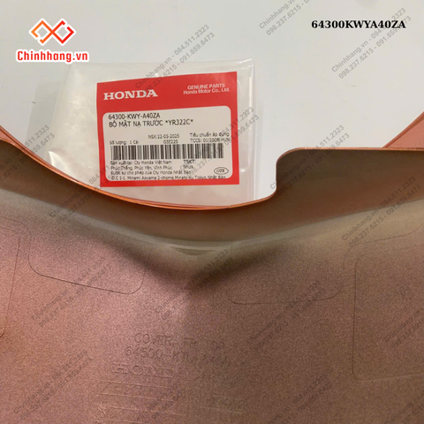 Bộ mặt nạ trước *YR322C*-BỘ NHỰA WAVE 100 2013-2016 CAM