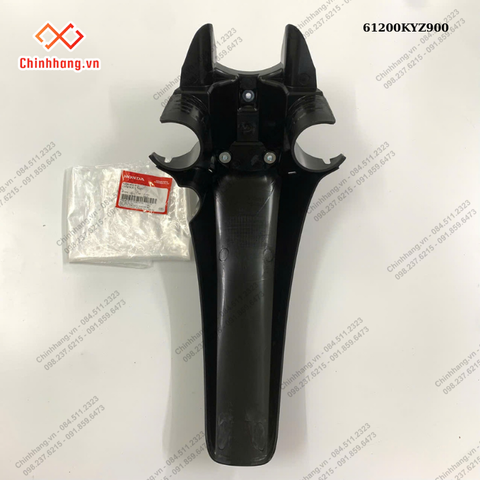Chắn bùn B trước-Bộ nhựa Future 125-2019 màu trắng