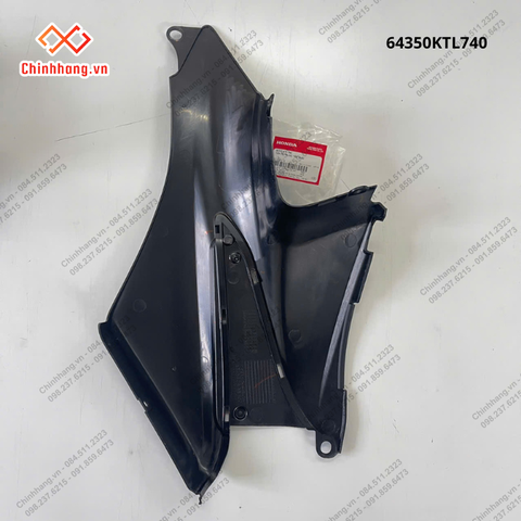 Tấm ốp trung tâm phải-Bộ nhựa Wave Alpha 2016 xanh nhạt