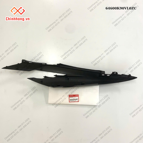 Bộ ốp sườn phải *NHA76M*-BỘ NHỰA WAVE 110 RSX 2023 ĐỎ ĐEN ĐĨA