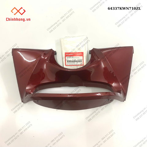 Tấm ốp sau đồng hồ *R-350C*-BỘ NHỰA PCX-2012- màu NÂU ĐEN