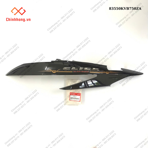 Bộ ốp sườn trái *NHA69P*-BỘ NHỰA Click màu đen-2010