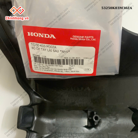 Bộ ốp tay lái sau *NH1*-BỘ NHỰA K90 WAVE RSX 110 2018 màu Đỏ