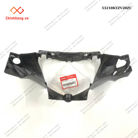 Bộ nắp trước tay lái *NHA62M*-BỘ NHỰA Future 125-2011-màu đen